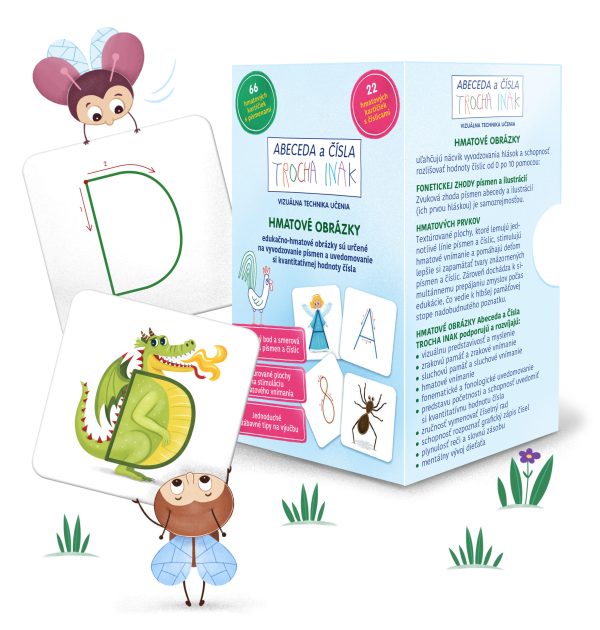 Hmatové obrázky Abeceda a Čísla