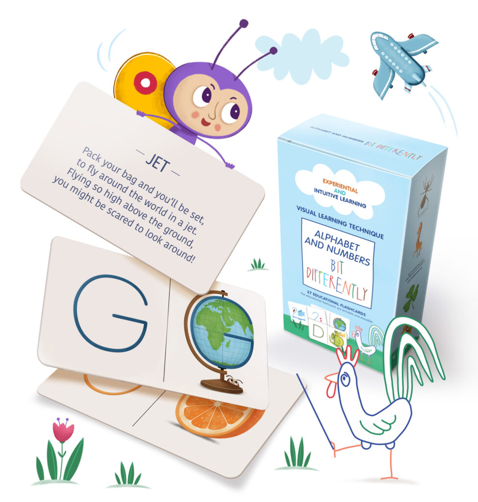 Edukačné kartičky Abeceda a Čísla (anglická verzia)