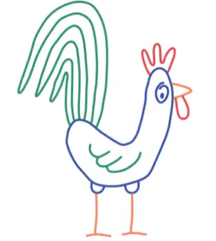 Ikona Kohútik TROCHA INAK