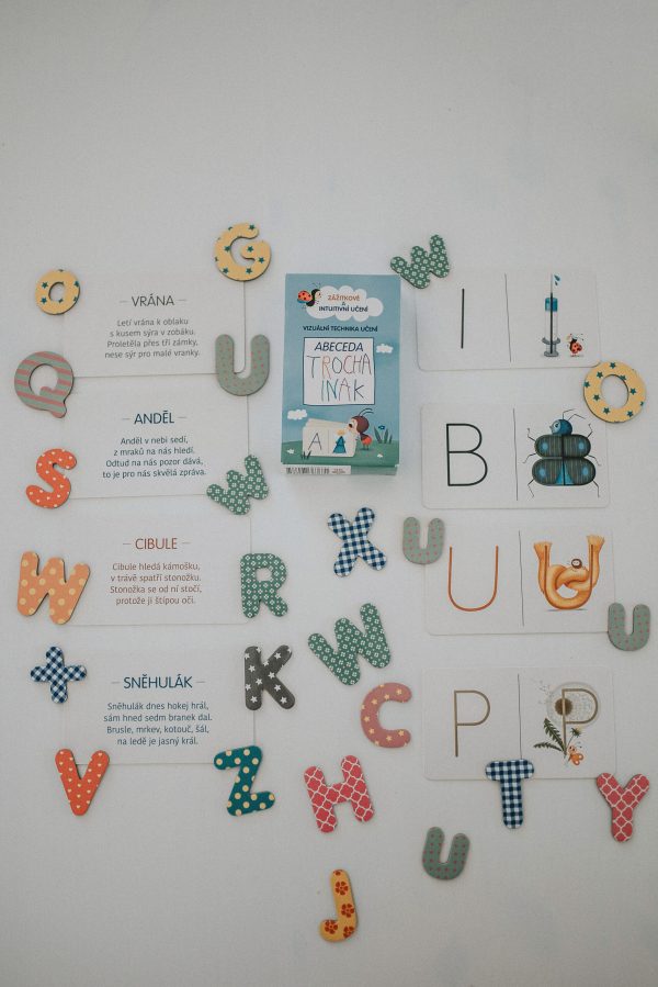 Edukačné kartičky Abeceda (česká verzia)