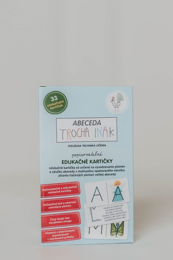 Edukačné kartičky Abeceda (slovenská verzia)
