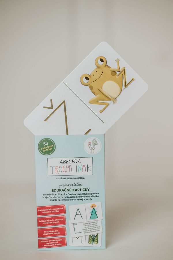 Edukačné kartičky Abeceda (slovenská verzia)