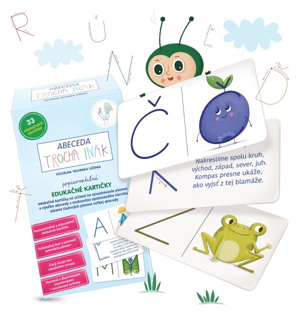 Edukačné kartičky Abeceda